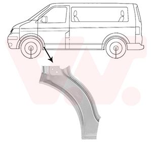 Aripa VAN WEZEL 5896155 – VW | AutoRival