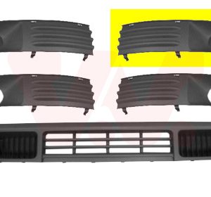Grila ventilatie bara protectie VAN WEZEL 5896591 – VW | AutoRival