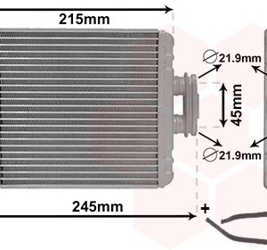 Schimbator de caldura incalzire habitaclu VAN WEZEL 76016700 – VW | AutoRival