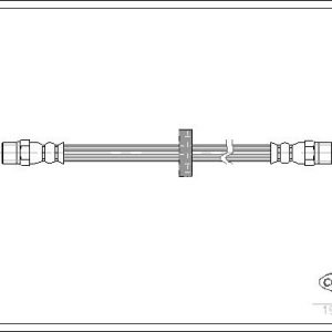 Furtun frana CORTECO 19018180 – VW | AutoRival