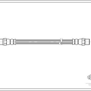 Furtun frana CORTECO 19018182 – VW | AutoRival