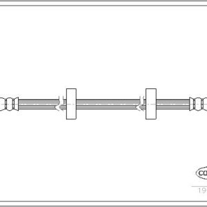 Furtun frana CORTECO 19018186 – VW | AutoRival