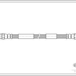 Furtun frana CORTECO 19018652 – VW | AutoRival