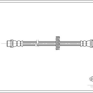 Furtun frana CORTECO 19018654 – VW | AutoRival