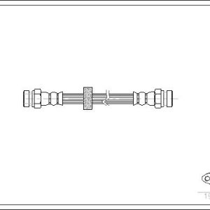Furtun frana CORTECO 19018657 – VW | AutoRival