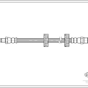 Furtun frana CORTECO 19020442 – VW | AutoRival