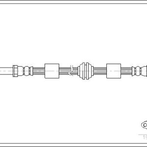 Furtun frana CORTECO 19026387 – VW | AutoRival