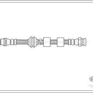 Furtun frana CORTECO 19026875 – VW | AutoRival
