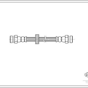 Furtun frana CORTECO 19030646 – VW | AutoRival