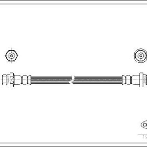 Furtun frana CORTECO 19033571 – VW | AutoRival