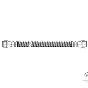 Furtun frana CORTECO 19034270 – VW | AutoRival