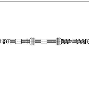 Furtun frana CORTECO 19035111 – VW | AutoRival