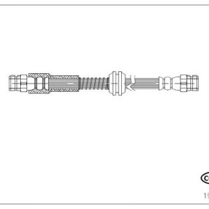 Furtun frana CORTECO 19037002 – VW | AutoRival