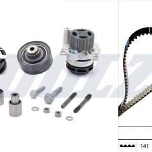 Set pompa apa + curea dintata DOLZ KD013 – VW | AutoRival