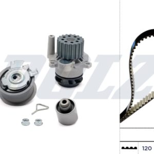 Set pompa apa + curea dintata DOLZ KD054 – VW | AutoRival