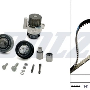 Set pompa apa + curea dintata DOLZ KD104 – VW | AutoRival
