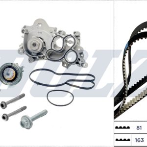 Set pompa apa + curea dintata DOLZ KD149 – VW | AutoRival