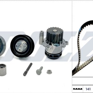 Set pompa apa + curea dintata DOLZ KD245 – VW | AutoRival