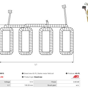Electromotor AS-PL S0488(SEG) – VW | AutoRival