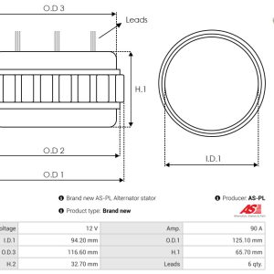 Electromotor AS-PL S3267S – VW | AutoRival