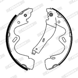 Set saboti frana FERODO FSB692 – VW | AutoRival