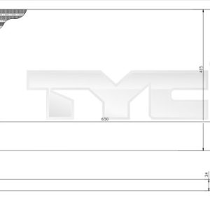 Radiator racire motor TYC 737-0017-R – VW | AutoRival