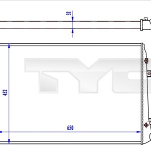 Radiator racire motor TYC 737-0062-R – VW | AutoRival