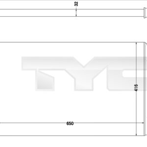 Radiator racire motor TYC 737-0063-R – VW | AutoRival