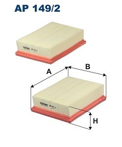 Filtru aer FILTRON AP 149/2-2x – VW | AutoRival