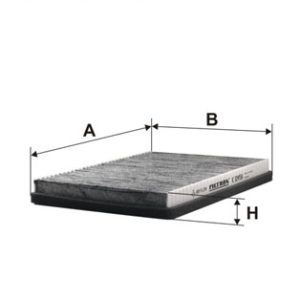 Filtru aer habitaclu FILTRON K 1045A – VW | AutoRival