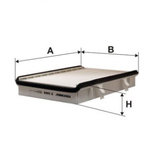 Filtru aer habitaclu FILTRON K 1068 – VW | AutoRival