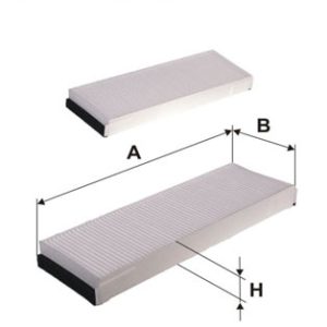 Filtru aer habitaclu FILTRON K 1162-2x – VW | AutoRival