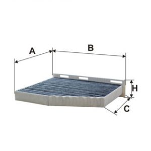 Filtru aer habitaclu FILTRON K 1211A – VW | AutoRival