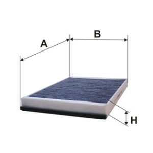 Filtru aer habitaclu FILTRON K 1288A – VW | AutoRival