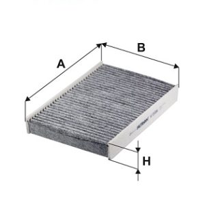 Filtru aer habitaclu FILTRON K 1333A – VW | AutoRival