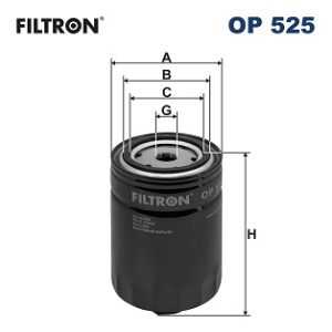 Filtru ulei FILTRON OP 525 – VW | AutoRival