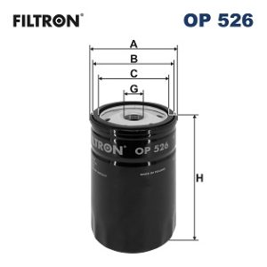 Filtru ulei FILTRON OP 526 – VW | AutoRival