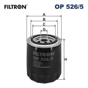 Filtru ulei FILTRON OP 526/5 – VW | AutoRival