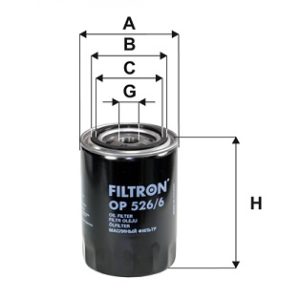 Filtru ulei FILTRON OP 526/6 – VW | AutoRival