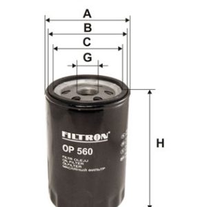 Filtru ulei FILTRON OP 560 – VW | AutoRival