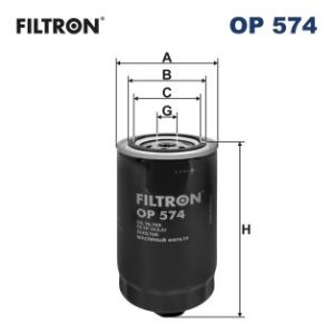 Filtru ulei FILTRON OP 574 – VW | AutoRival