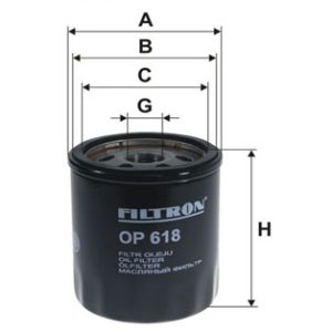 Filtru ulei FILTRON OP 618 – VW | AutoRival