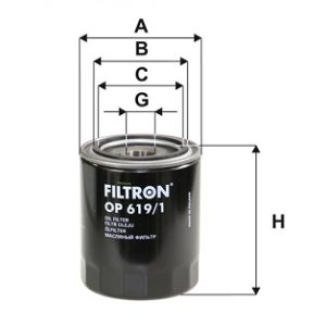 Filtru ulei FILTRON OP 619/1 – VW | AutoRival