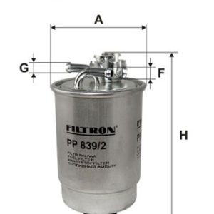 Filtru combustibil FILTRON PP 839/2 – VW | AutoRival