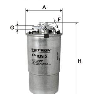 Filtru combustibil FILTRON PP 839/5 – VW | AutoRival
