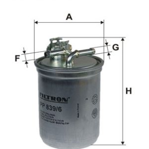 Filtru combustibil FILTRON PP 839/6 – VW | AutoRival