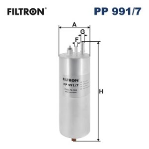 Filtru combustibil FILTRON PP 991/7 – VW | AutoRival