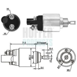 Solenoid electromotor HOFFER 46132 – VW | AutoRival