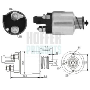 Solenoid electromotor HOFFER 46158 – VW | AutoRival