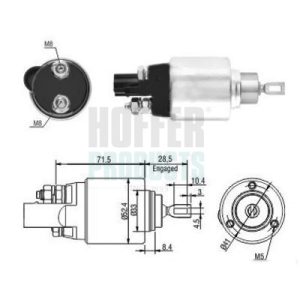 Solenoid electromotor HOFFER 46181 – VW | AutoRival